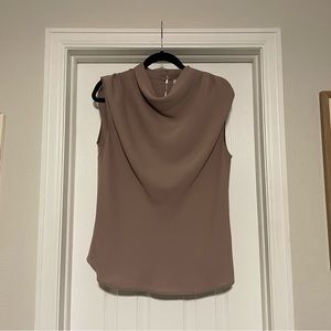 Babaton Carter Blouse in Taupe